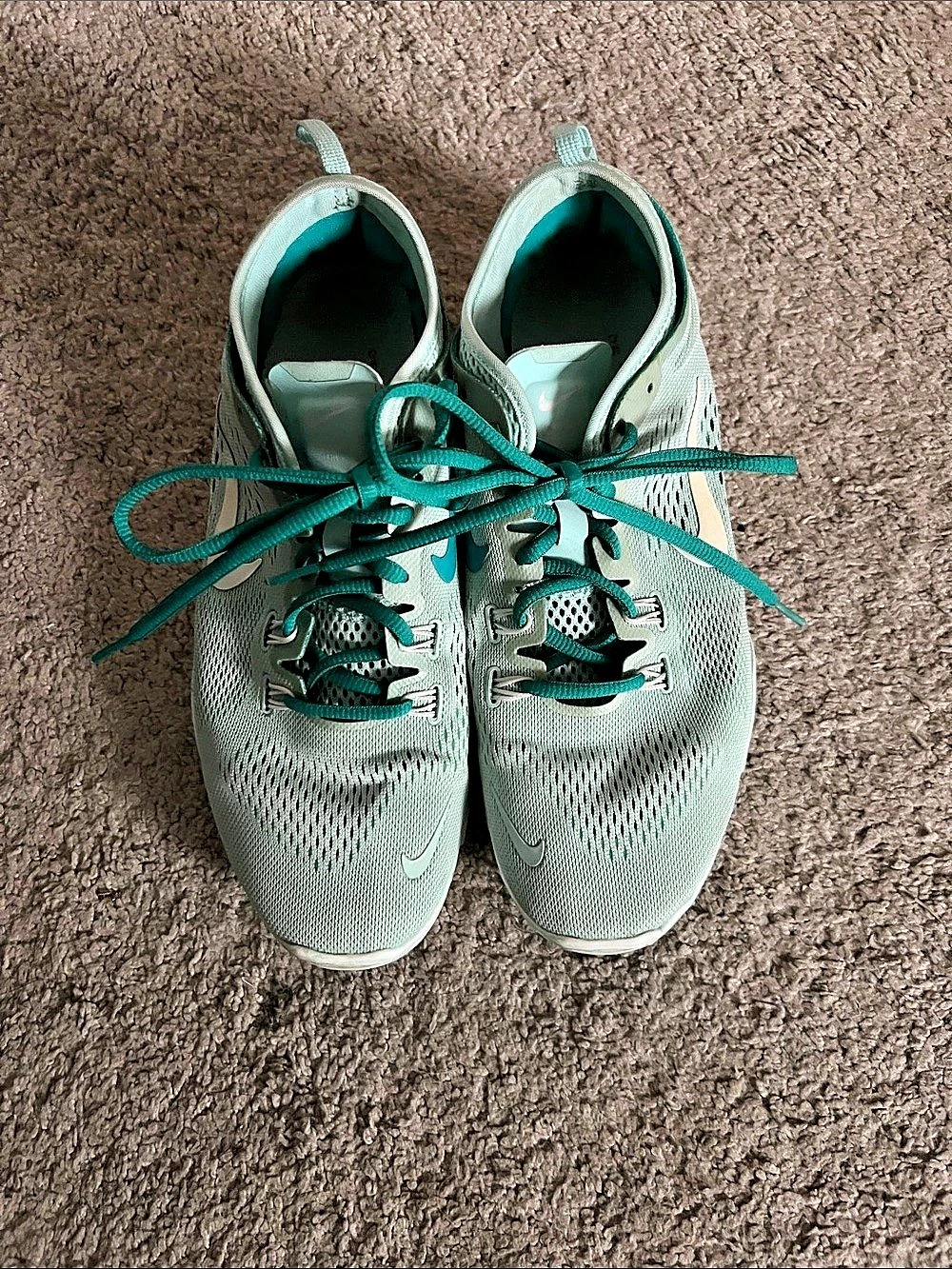 Nike Free TR 5.0 Women's Green & White US 9.5
